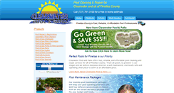 Desktop Screenshot of clearwaterpoolandpatio.com
